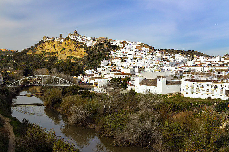 西班牙安达卢西亚的Arcos de la Frontera